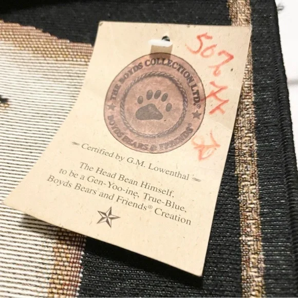 Vintage The Lesson Classroom Bedroom Tapestry Wall Hanging Banner Boyds Bears - Picture 7 of 16